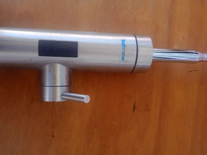 Torneira elétrica de inox
