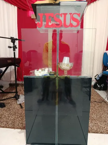 Púlpito de vidro