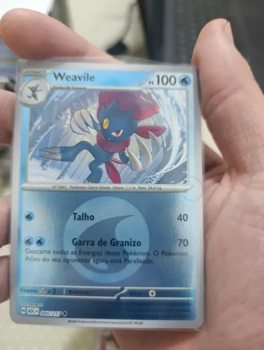 Carta Pokémon Tcg Weavile
