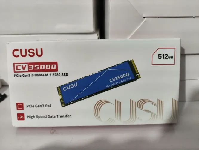 SSD nvme M.2 Cusu 512gb 3200mbs novo lacrado