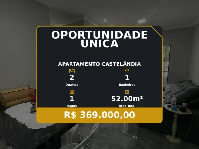 Apartamento em Castelândia: sala integrada e lazer completo no Mirante de Jacaraipe