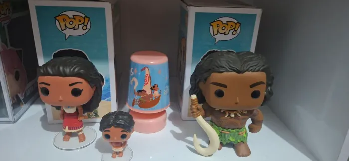 Funko pop Moana e Maui