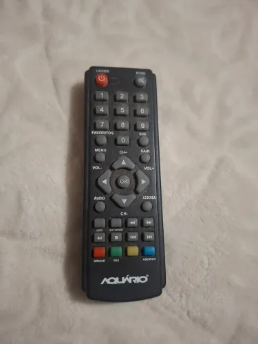 Controle Remoto Conversor para conversor Digital Aquário Dtv-4000