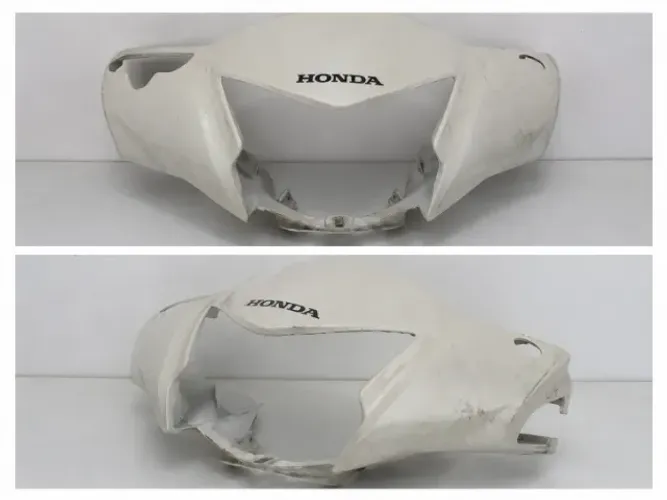Carenagem do Farol da Honda Biz 125 2014 branca.