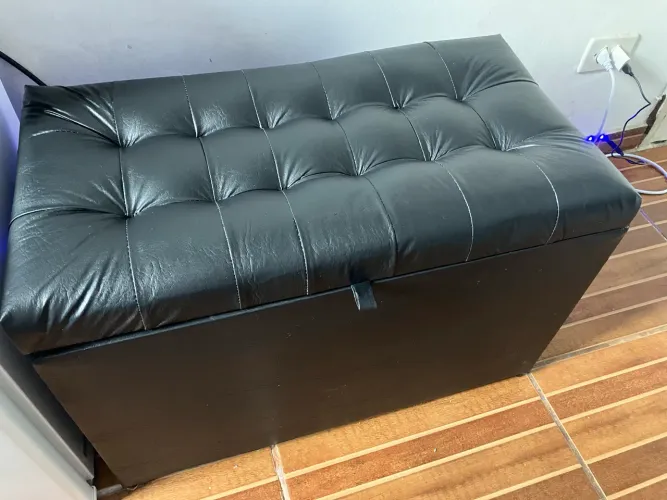 Puf com pistão alta qualidade - R$ 150,00
