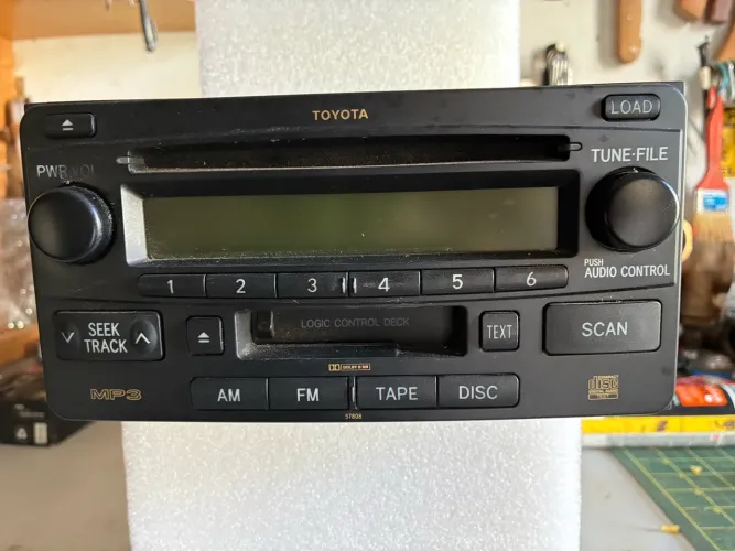 Rádio original da Hilux