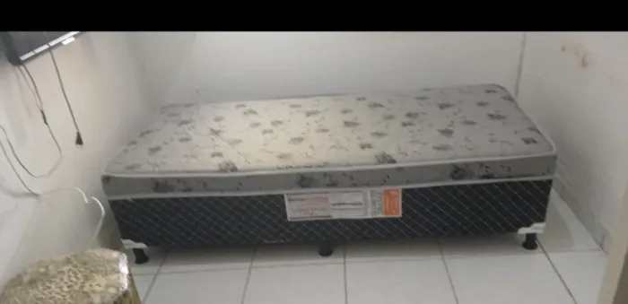 Cama box d solteiro