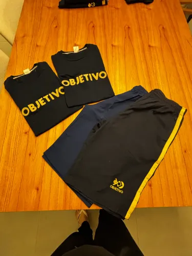 Kit uniforme verão objetivo