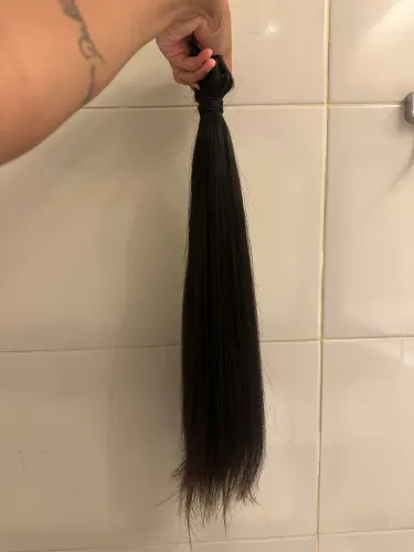 Vendo mega hair,cabelo verdadeiro tipo Vietnã,145 gramas e 50CM