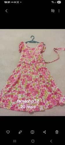 Vestido menina a