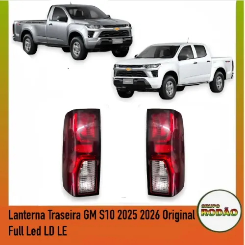 Lanterna Traseira GM S10 2025 2026 Original Full Led LD LE