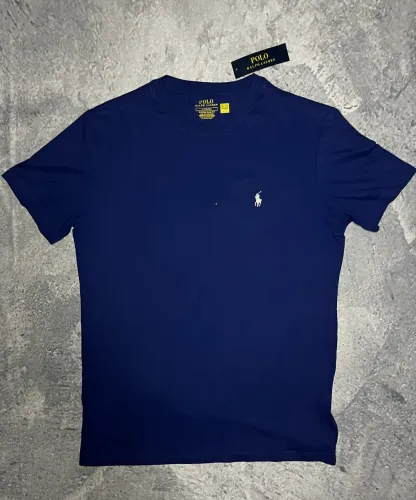Camiseta Ralph Lauren Slim Fit - Azul