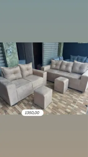 SOFÁ SOFÁ CONJUNTO COMPLETO 1350