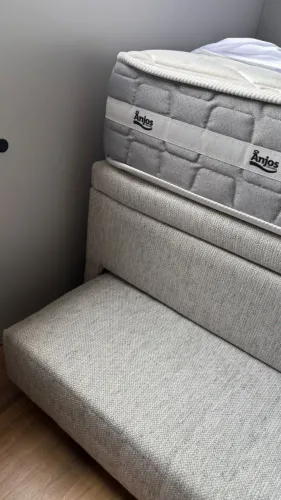 Cama box baú e bicama