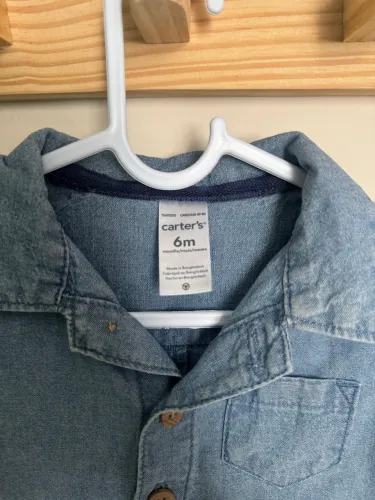 Macacao Jeans Carters