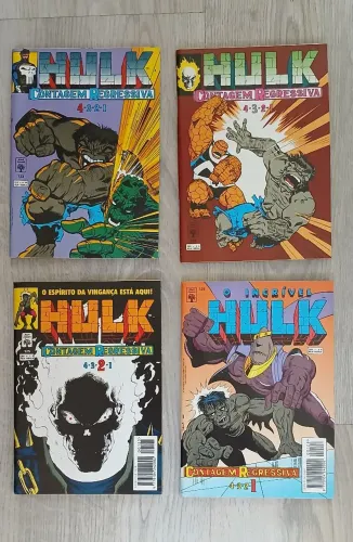 Hulk Contagem Regressiva 4-3-2-1 Completo (123 a 126) Abril