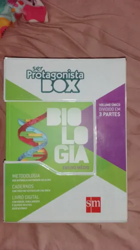Ser protagonista box física, química e biologia