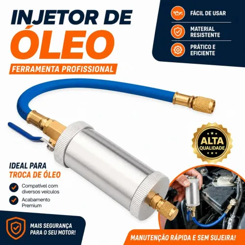 Injetor para limpeza de refrigeração