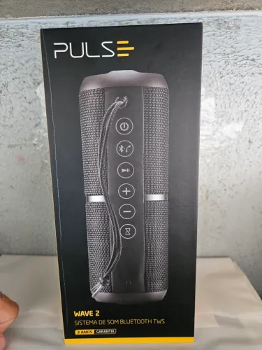 CAIXINHA DE SOM BLUETOOTH, PULSE WAVE 2