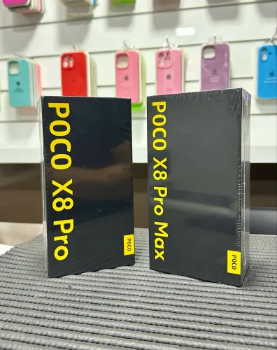 Poco X8 Pro / X8 Pro Max / Lacrados / loja física