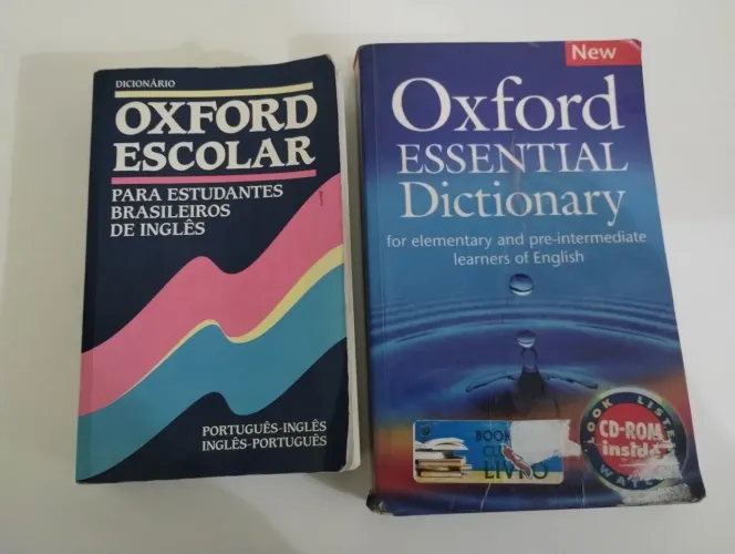 Kit Livro e Dicionário Oxford