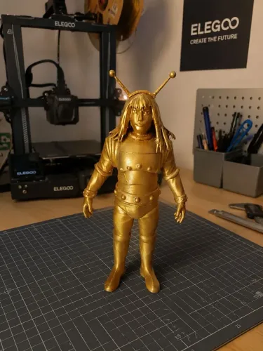 Goldar Vingadores do Espaço Magma Taishi Action Figure impressa em 3d