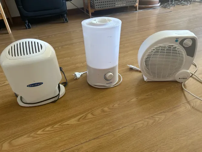 Kit Casa - Umidificador + Esterilizador de Ar + Aquecedor