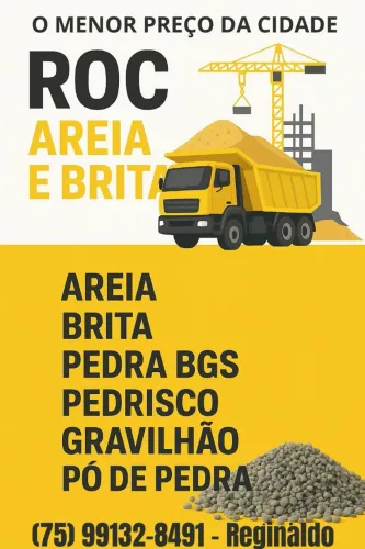 Areia e Brita
