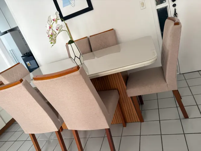 Mesa 6 cadeira 