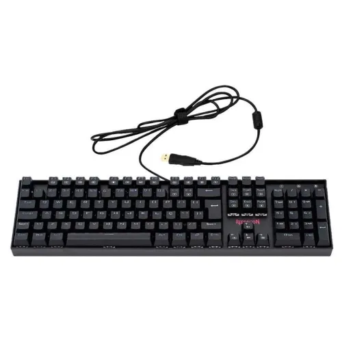 TECLADO MECANICO RED DRAGON MITRA SWITCH MARROM