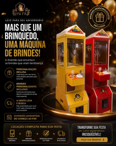 Diversão + Lembrancinha Personalizada em um só lugar!