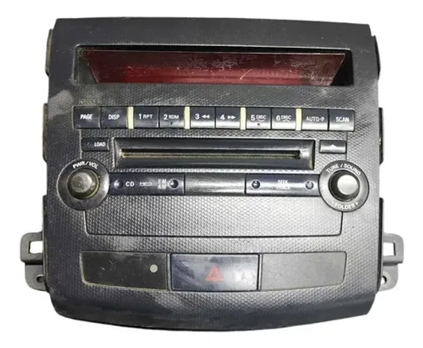 Comando Som 8002a066xa Mitsubishi Outlander 2011 A 2013 