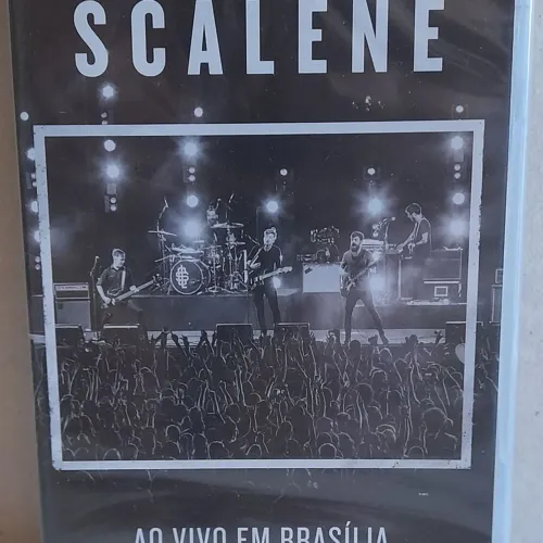 Dvd scalene ao vivo em Brasília (lacrado)