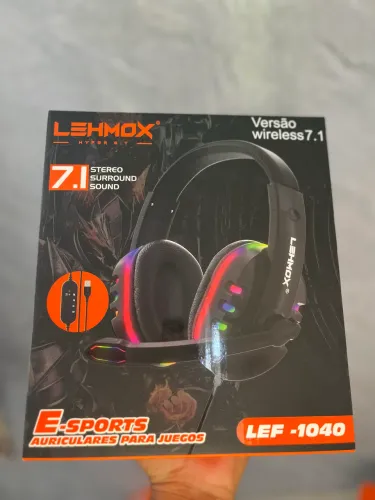 Headset gamer com RGB - ENTREGA A DOMICÍLIO 