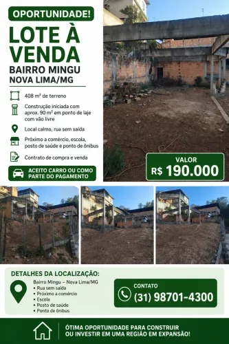 Lote a Venda em Nova Lima MG