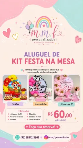 Festa na mesa