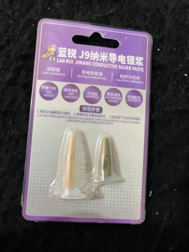Pasta de Prata Nano Condutora Lanrui J9 - Baixa Resistência para Reparo