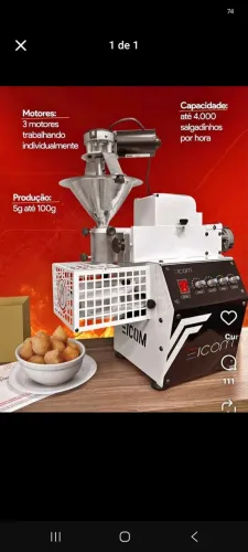 Máquina de fazer salgados ICOM