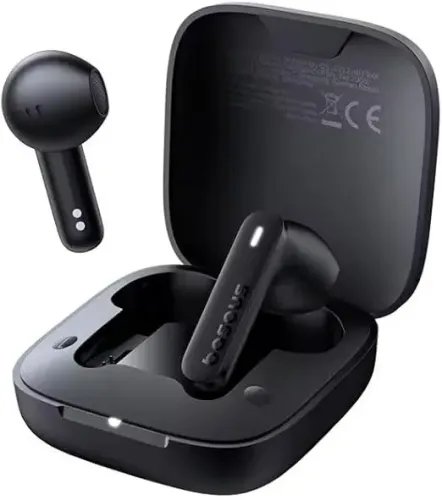 Fone Baseus E16 ANC com Cancelamento de Ruído Ativo 30h de Bateria IPX4 À Prova D'água (Pr