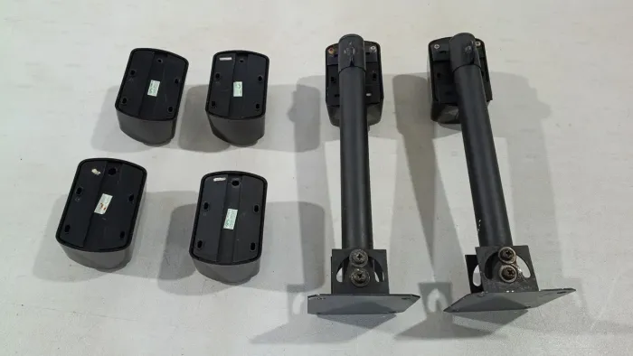 Sensor de barreira infra câmara preto