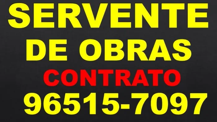 Servente de obras