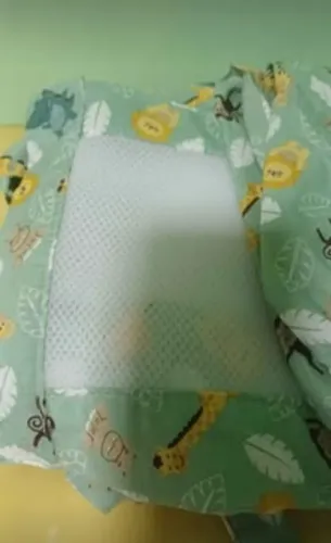 Kit Tela Respirável Rolinho Bebê Unissex Safari Verde 5 Peças p mini berço de 90 X 50 cm.