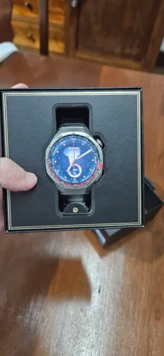 Smartwatch Huawei GT 5 Pro em Titânio (Titanium) - NOVO