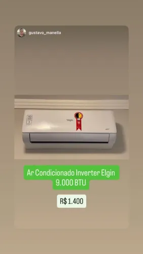 Ar condicionado 9.000 BTUs