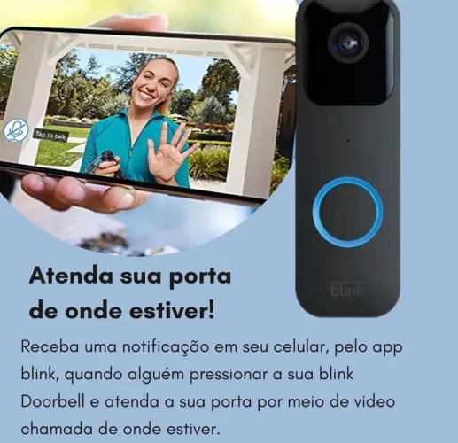 Campainha com câmera inteligente