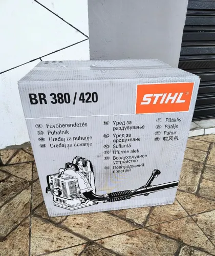 Soprador Costal Stihl BR 420 a gasolina - Zerado na caixa