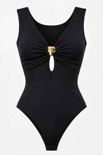 Body Elegante Feminino em Poliamida