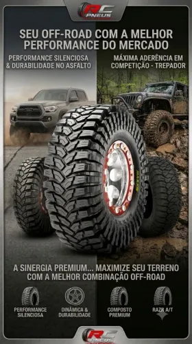 Linha completa de pneus Maxxis Trepador Competition okm
