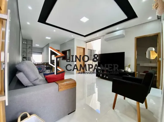 Casa 3 Quartos (1 Suíte), Gourmet e Porcelanato - Jd. Bandeirantes