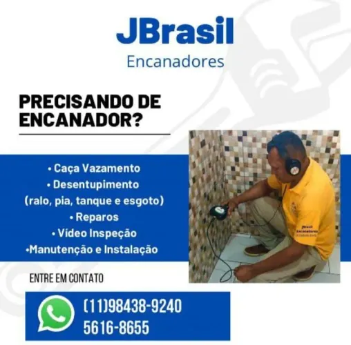 Encanador Caça Vazamento Vídeo inspeção 